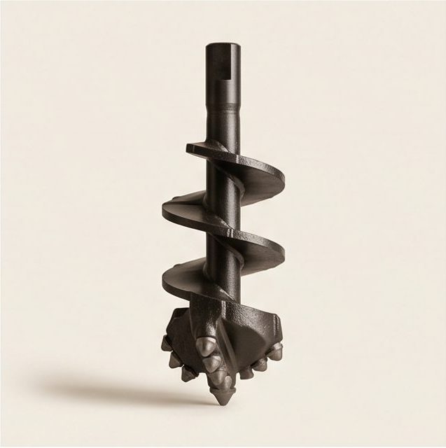 Skid-steer & excavator rock augers